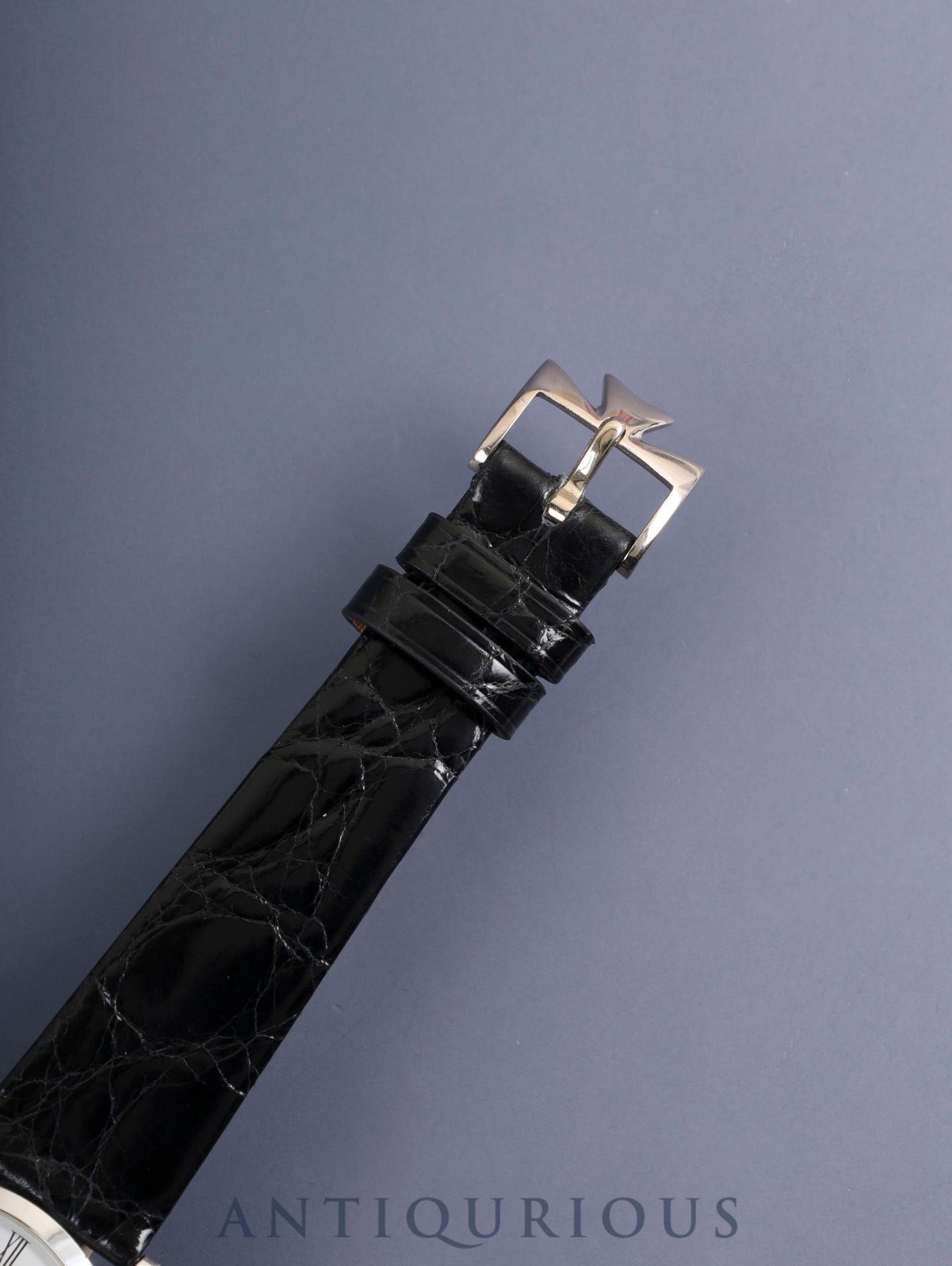 ヴァシュロン・コンスタンタン パトリモニー 33093/3 手巻き Cal.1003/2 750WG 革 純正ピンバックル（750WG）ホワイトローマン文字盤 ケース 純正革ベルト オーバーホール済み