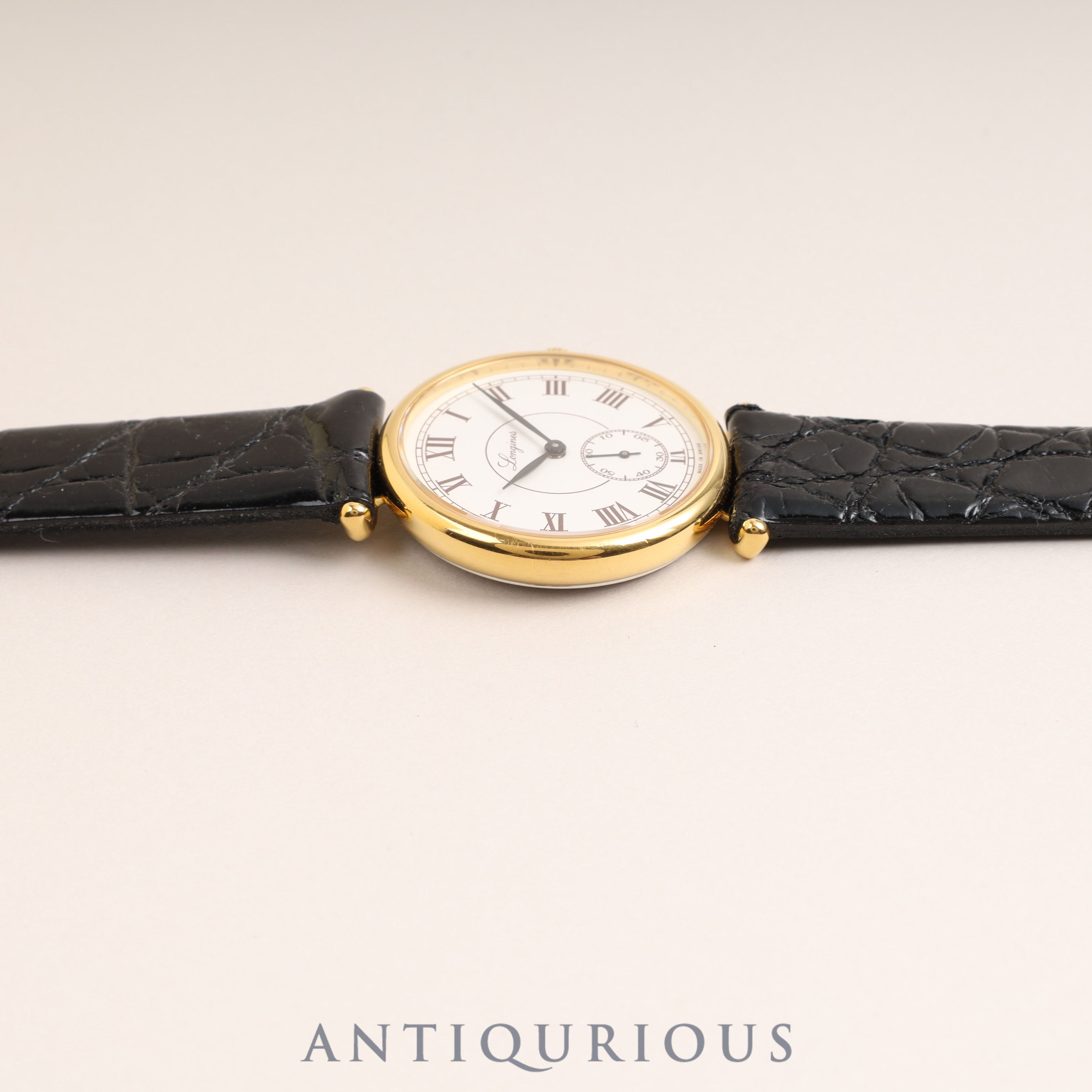 LONGINES ロンジン ROUND SMALLSECOND ラウンドスモールセコンド 32072111-846 |  東京銀座のヴィンテージウォッチ専門店 - ANTIQURIOUS(アンティキュリオス)