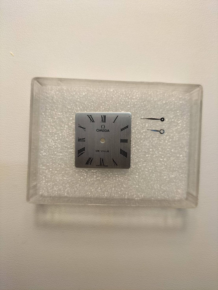 オメガ デ・ヴィル 511.0502 手巻き Cal.625 SS 革 社外ピンバックル（SS）シルバーローマン文字盤 オーバーホール済み
