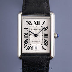 Cartier カルティエ タンク　コマ 14mm カルティエ タンク アメリカン SM ゴールド ギョーシェ文字盤