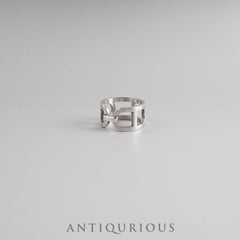 Hermes Ring Ever Chaine d'Ancre SV925 #53 20 Years