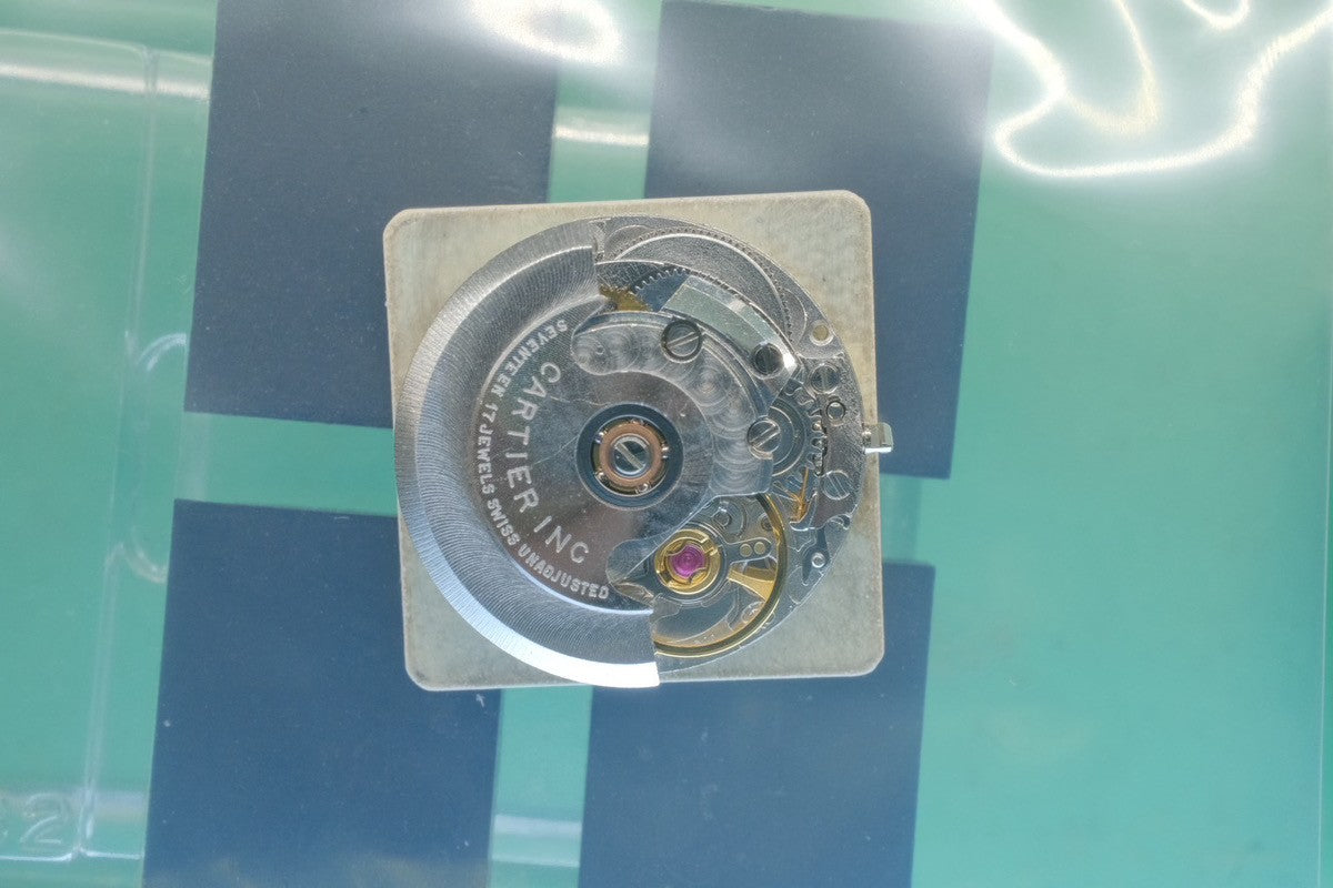 カルティエ サントス ガルベ LM AC23.80GR OR0.750 4.05GR / 2961 自動巻き Cal.2671 SS/YG SS/YG ホワイトローマン文字盤 オーバーホール済み