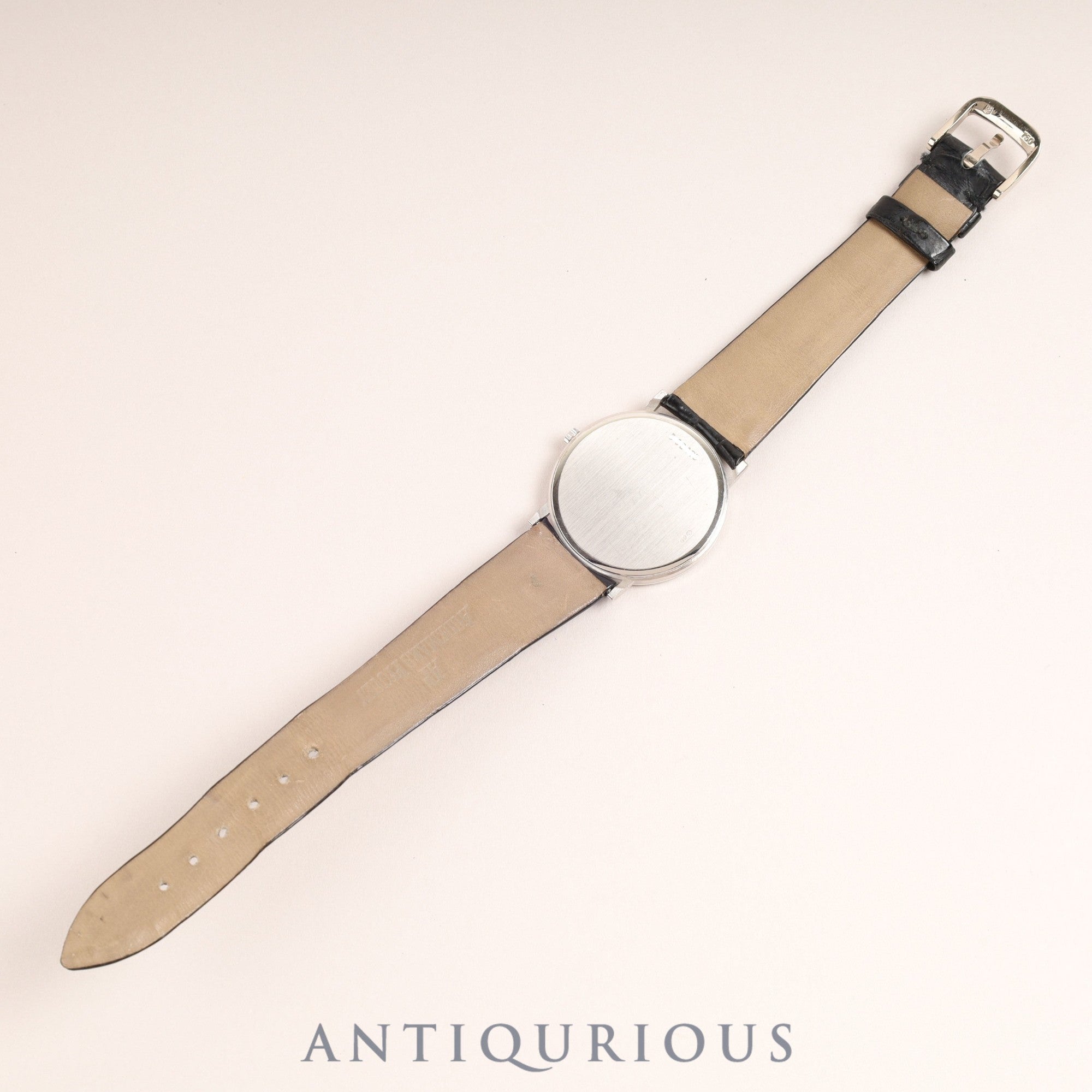 AUDEMARS PIGUET EXTRAFLAT Hand-wound Cal.2080 WG Leather Genuine Buckle (750) White Dial 31.6mm