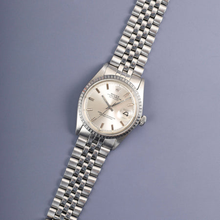 ロレックス デイトジャスト 1603 自動巻き Cal.1570 SS SS シルバー文字盤 24番台（1968年）オーバーホール済み