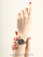 エルメス クリッパー CL4.210 クォーツ SS SS グレー文字盤 保証書（1999年）オーバーホール済み