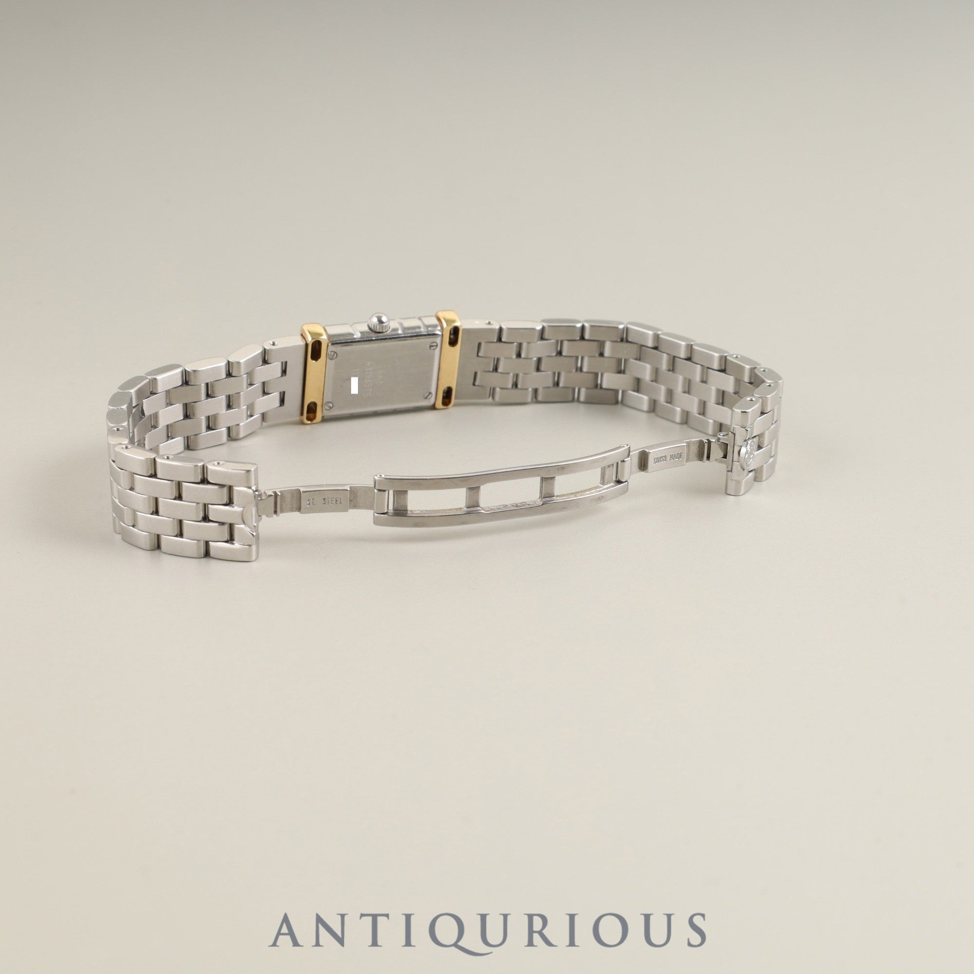 ヴァンクリーフ＆アーペル ファサード 431963T5 クォーツ SS SS ホワイト文字盤 オーバーホール済み