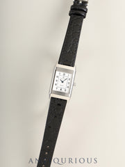 Jaeger-LeCoultre Reverso Lady 260.8.86 / Q2608420 Cal.864/1 Hand-wound SS Leather Original Buckle (SS) Silver Arabic Dial (Engraved on back / M) Overhauled