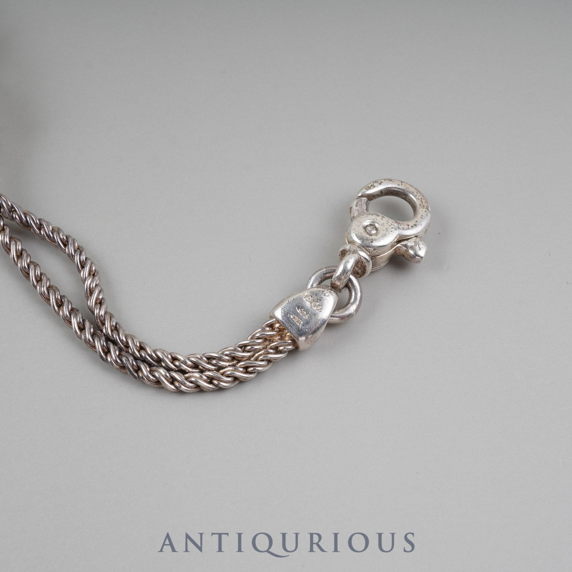 ティファニー　ダブルロープ　センターノット　ブレスレット　925 シルバー ティファニー ブレスレット センターノットダブルロープ SV925 | 東京