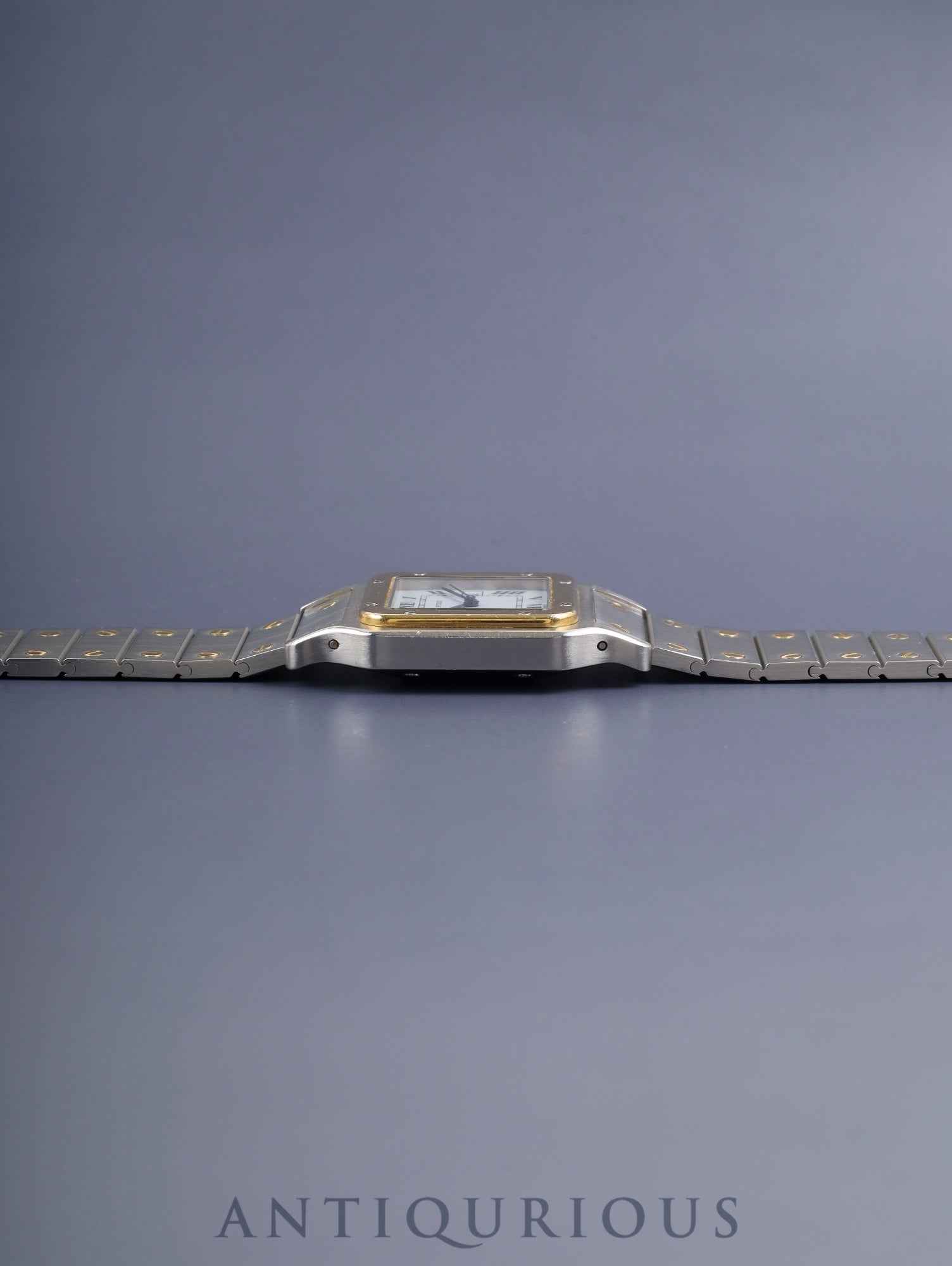 カルティエ サントス カレ LM 2961 自動巻き Cal.ETA2671 SS/YG SS/YG ホワイトローマン文字盤（SWISS表記）オーバーホール済み