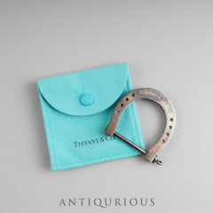 Tiffany Keyring Horseshoe SV925 Dust Bag