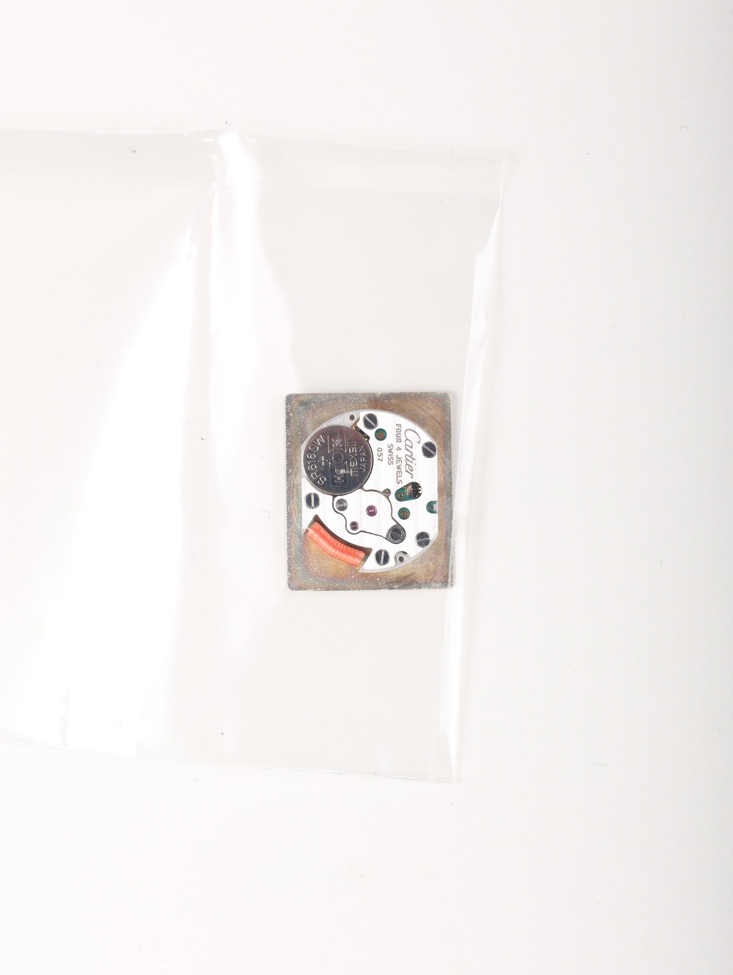 カルティエ マストタンク MM 2415 クォーツ Cal.057 SV925 革 純正Dバックル （GP）ホワイト飛びローマン文字盤（SWISS MADE表記） 箱 オーバーホール済み 新品仕上げ済み