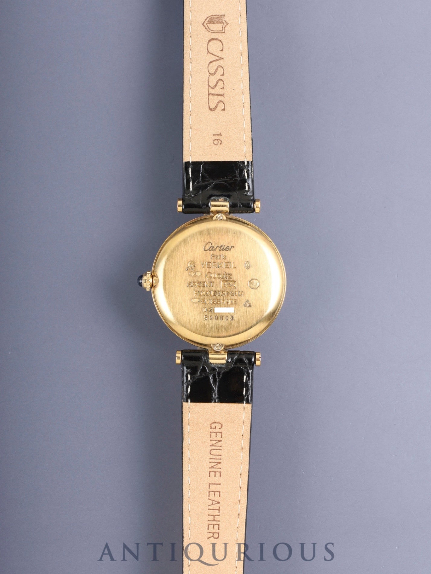 カルティエ マスト ヴァンドーム VLC LM 590003 クォーツ Cal.90 SV925