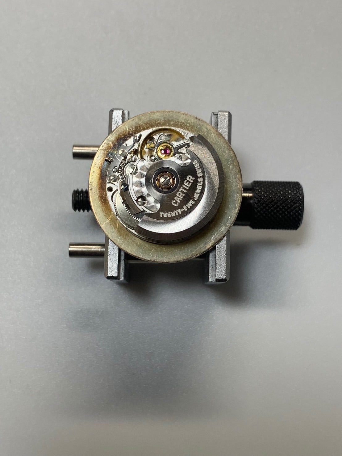 カルティエ サントス オクタゴン LM 2965 自動巻き Cal.ETA2671 SS SS ホワイトローマン文字盤（SWISS MADE表記）カルティエブティックにてコンプリートサービス済み