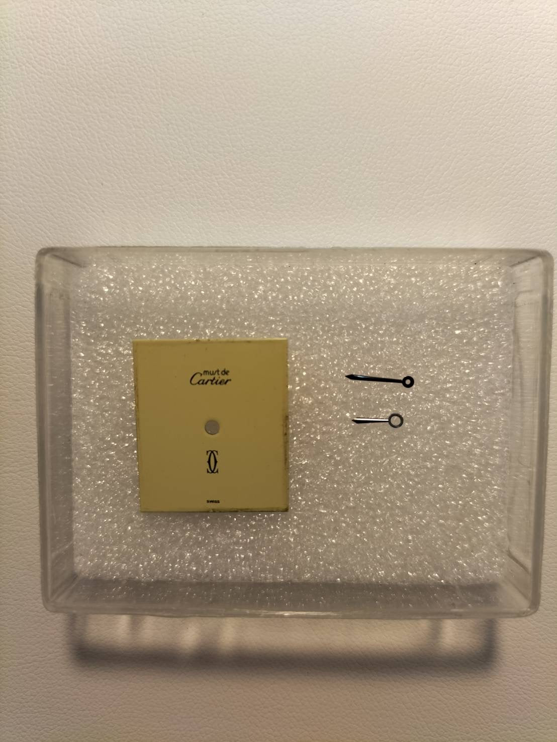 カルティエ マストタンク LM 手巻き Cal.78-1 SV925 革 純正ピンバックル（GP）アイボリー文字盤（SWISS表記）オーバーホール済み 新品仕上げ済み