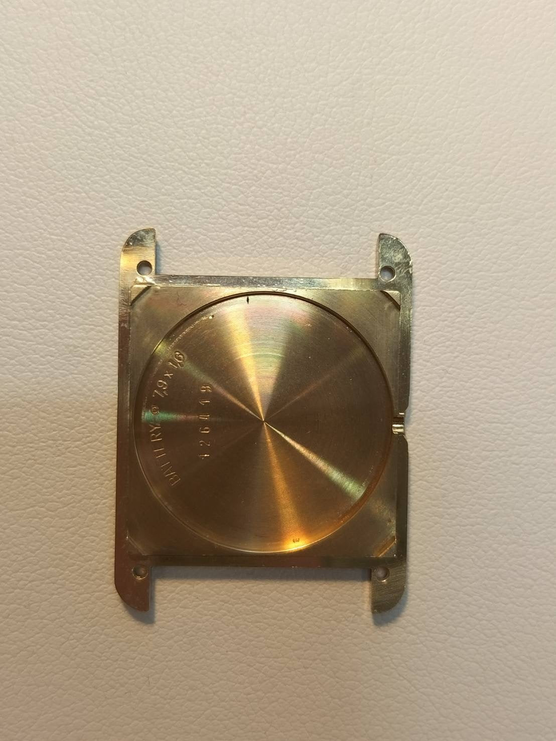 カルティエ マストタンク LM 590005 クォーツ Cal.90 SV925 革 純正尾錠（GP）アイボリーローマン文字盤 オーバーホール済み