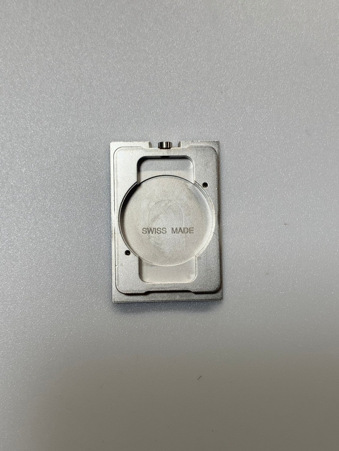 カルティエ タンク バスキュラント LM W1011358 / 2390 手巻き Cal.060MC SS 革 純正ピンバックル（SS）ホワイトローマン文字盤（SWISS MADE表記） オーバーホール済み