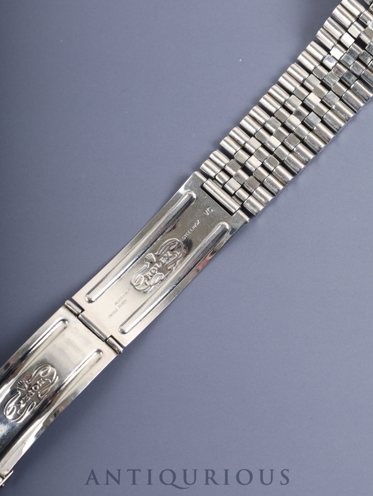 Rolex Datejust 1601 Automatic Caliber 1570 Stainless Steel/White Steel Silver Dial No. 29 (1969) Overhauled