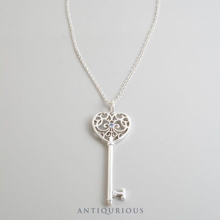 Tiffany necklace key motif