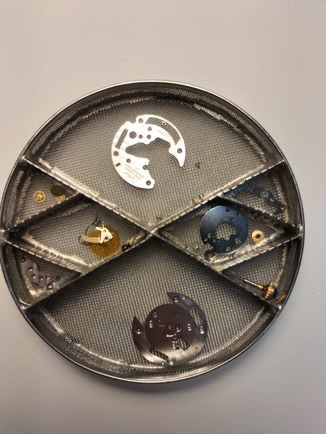 カルティエ マスト ヴァンドーム VLC SM 590004 クォーツ Cal.90 SV925 革 純正ピンバックル（GP）アイボリーローマン文字盤 箱 タグ 冊子 保証書（1991年）オーバーホール済み