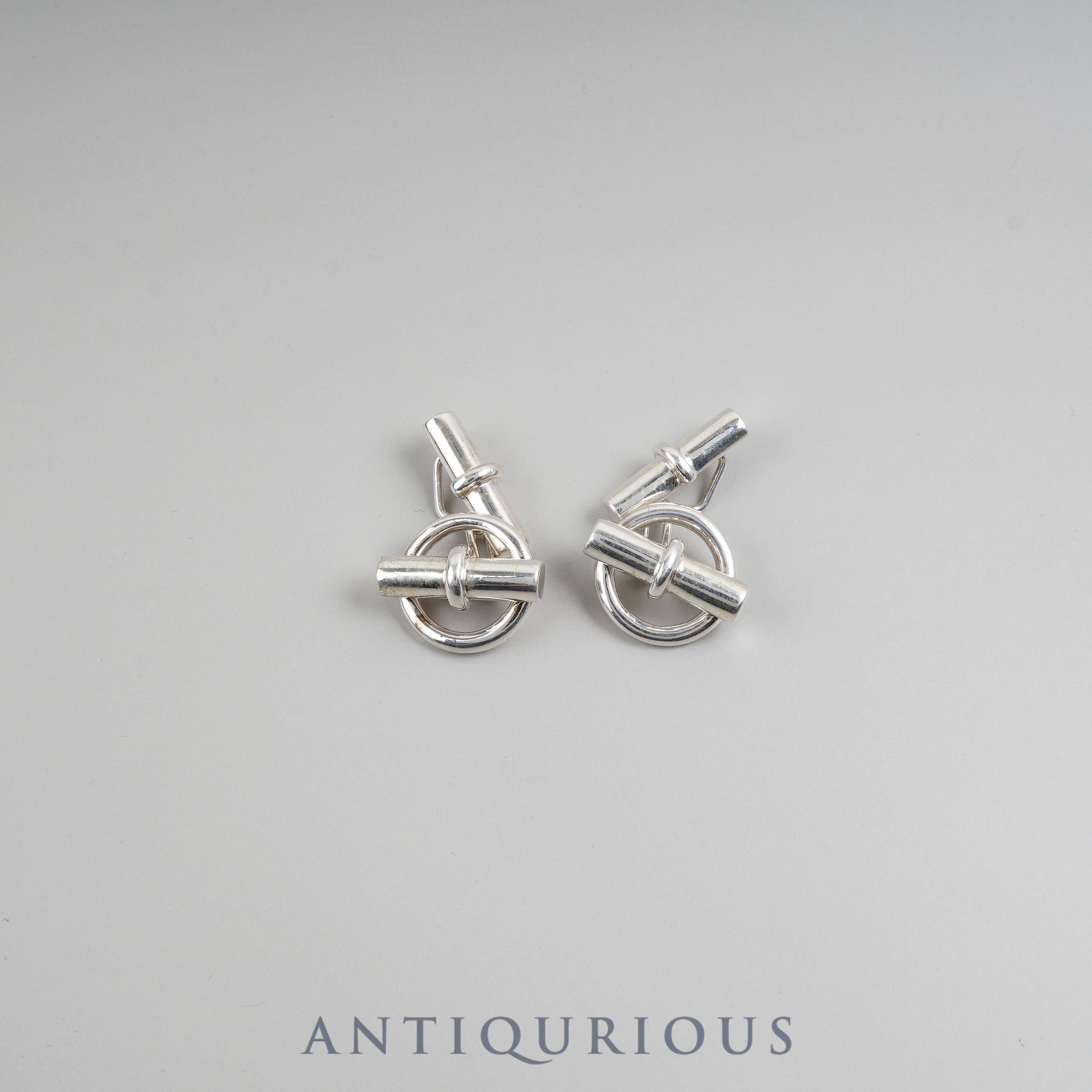 HERMES Cufflinks Chaine d'Ancre SV925