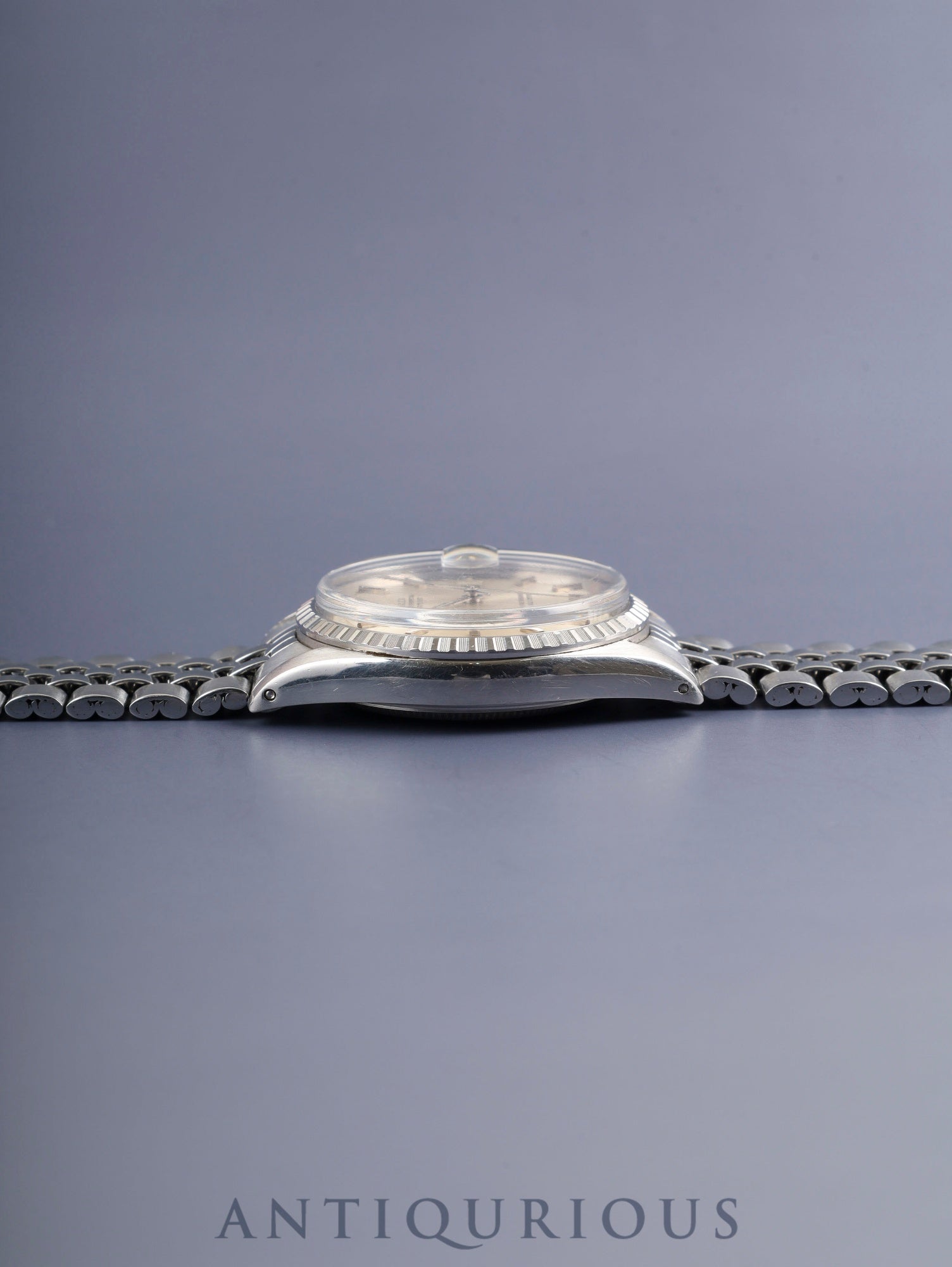 ロレックス デイトジャスト 1603 自動巻き Cal.1570 SS SS シルバー文字盤 24番台（1968年）オーバーホール済み