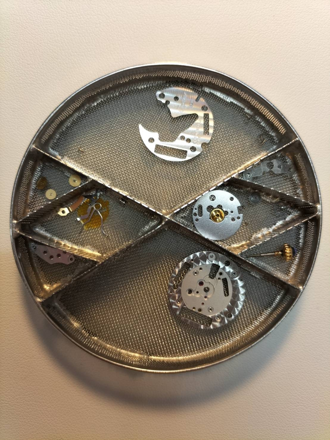 カルティエ マスト ヴァンドーム VLC SM 18 クォーツ Cal.690 SV925 革 純正ピンバックル（GP）ブラックローマン文字盤（SWISS表記）オーバーホール済み