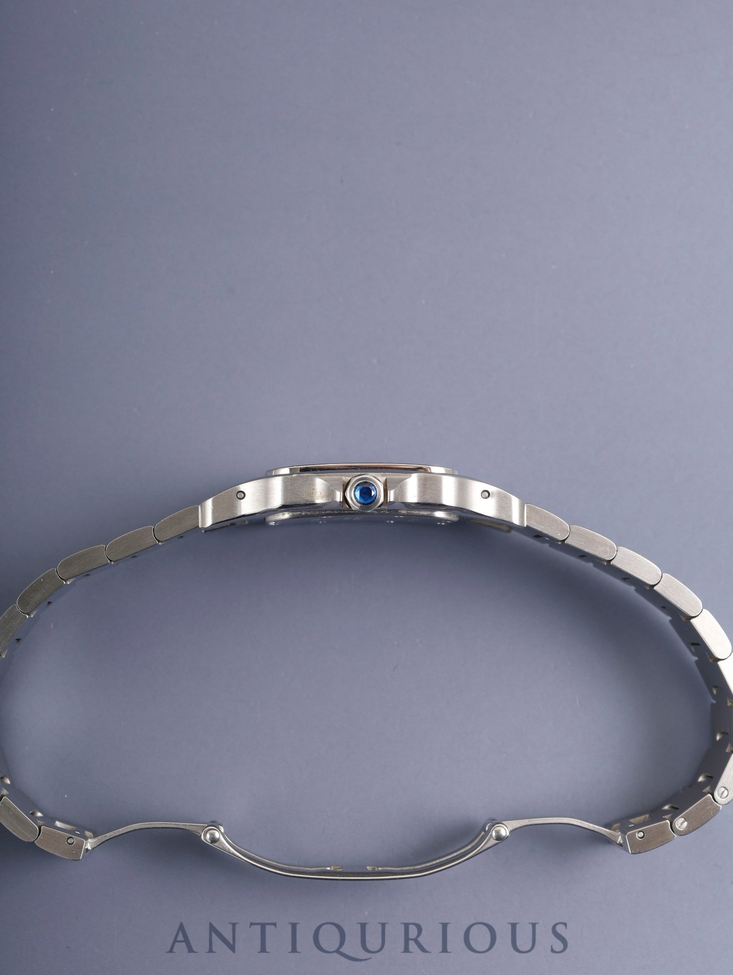 カルティエ サントス ガルベ LM W20060D6 / 1564 クォーツ Cal.687 SS SS ホワイトローマン文字盤（SWISS MADE表記） 箱 冊子 保証書（2003年）カルティエ修理証明書（2009年）オーバーホール済み