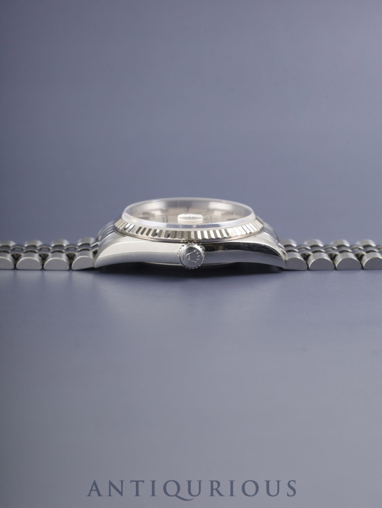 ロレックス デイトジャスト 16234 自動巻き Cal.3135 SS/WG SS シルバー文字盤 U番（1997年） 保証書（1999年） 国際サービス保証書（2008年）オーバーホール済み