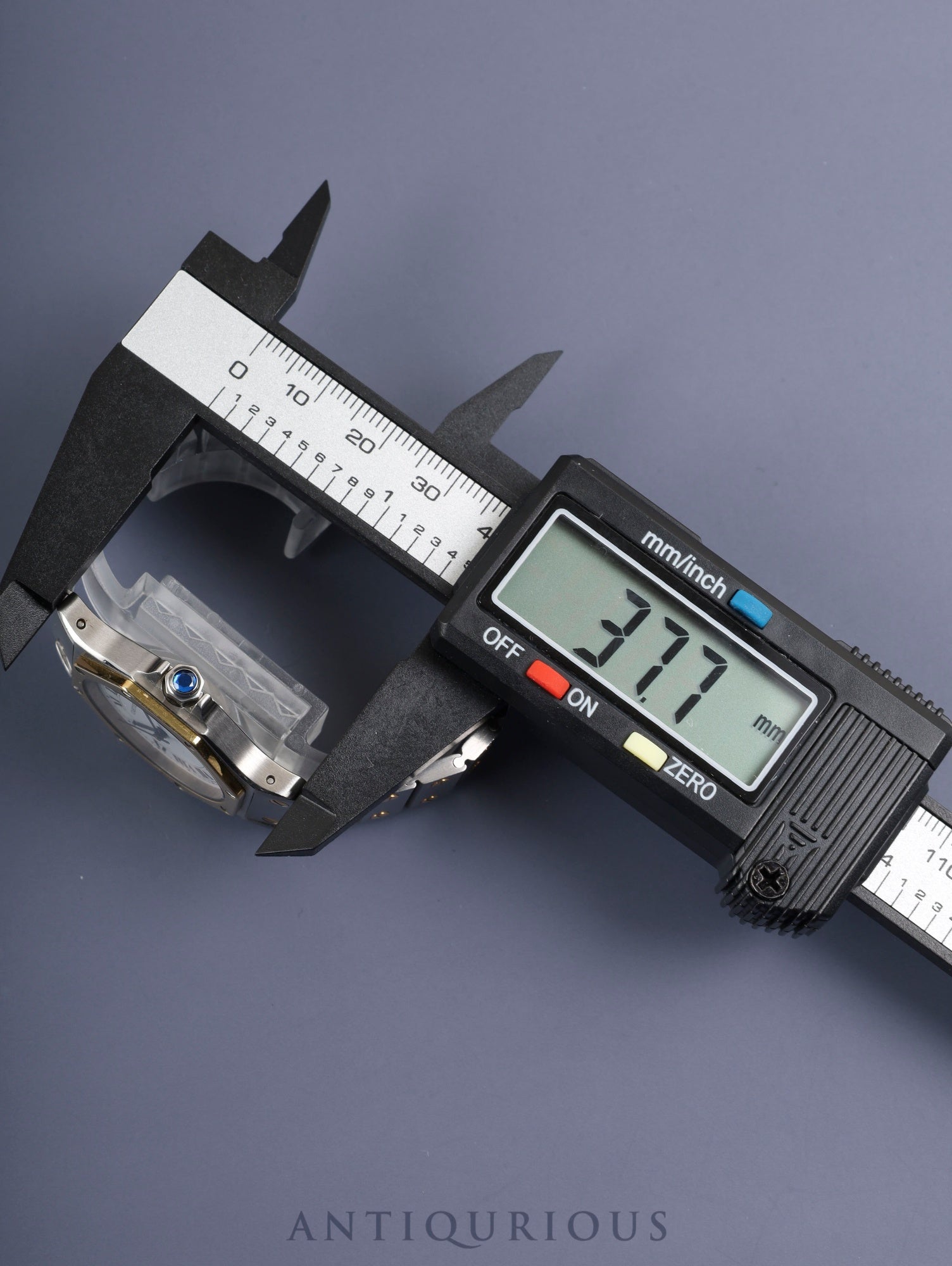 カルティエ サントス オクタゴン LM 2966 自動巻き Cal.077 SS/YG SS/YG ホワイトローマン文字盤 冊子 オーバーホール済み