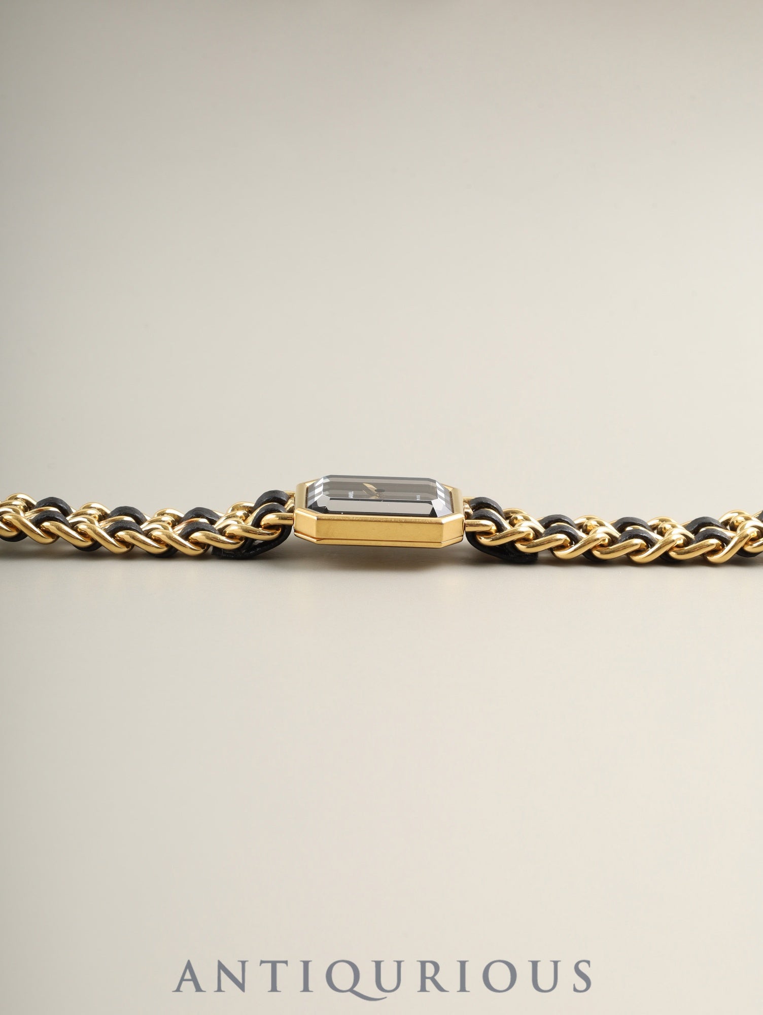 シャネル プルミエール L H0001 クォーツ Cal.976.001 GP GP/革