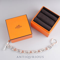 Hermes Bracelet Chaine d'Ancre TGM SV925 12 links Box 23 years old