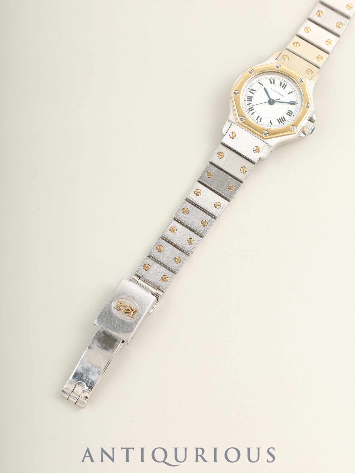 カルティエ サントス オクタゴン SM 0907 自動巻き Cal.ETA2671 SS/YG