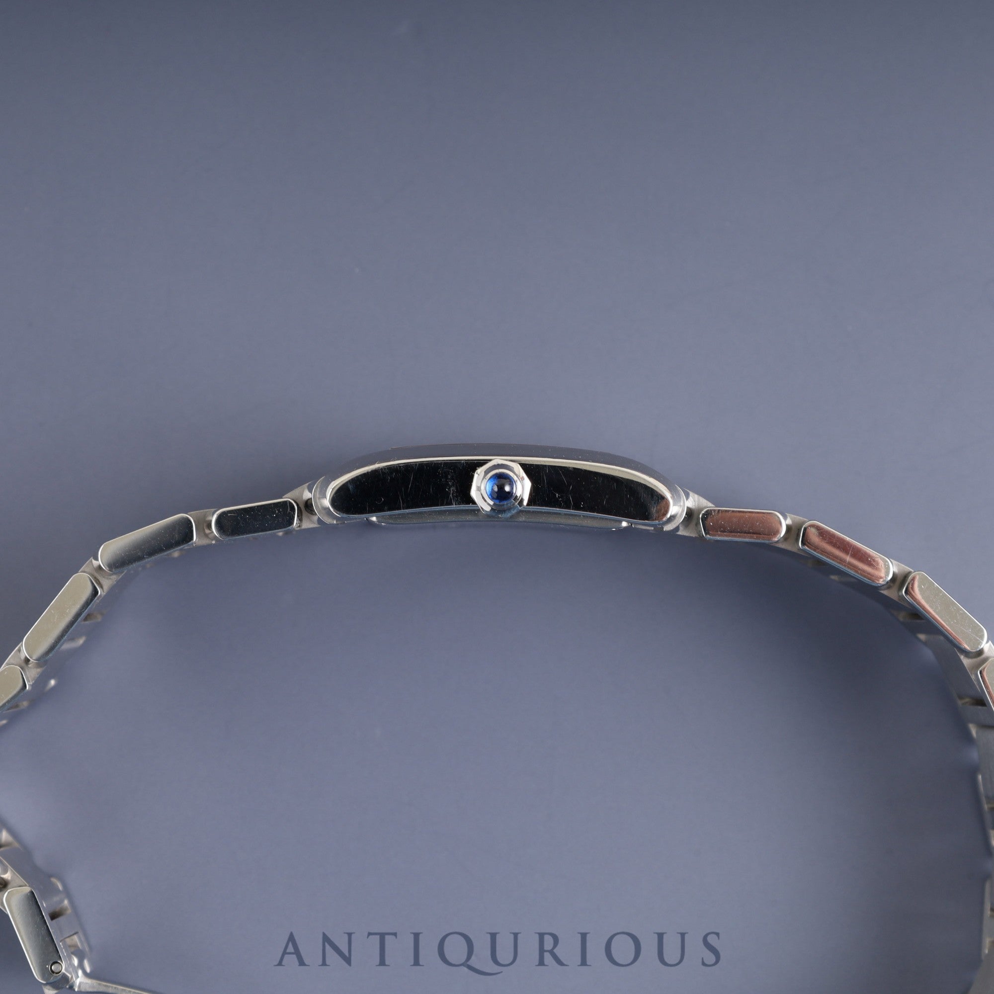 カルティエ タンクフランセーズ MM W51011Q3/2465 クォーツ Cal.175N SS SS ホワイトローマン文字盤  箱 冊子 保証書（2005年）オーバーホール済み