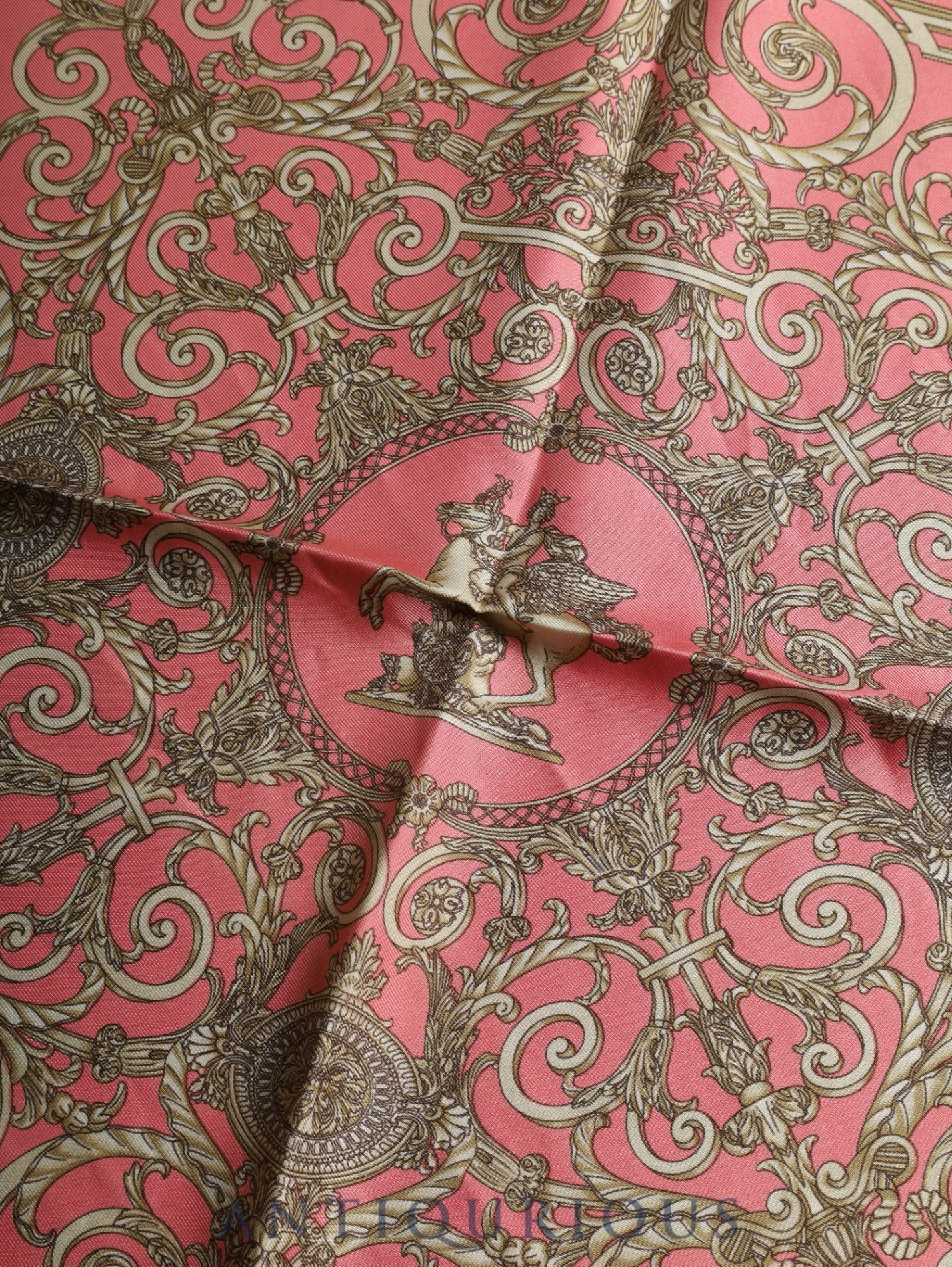 【美品】エルメス カレ45 LES TUILERIES チュルリー公園 エルメス スカーフ カレ45 Les Tuileries チュイルリー公園 SILK100