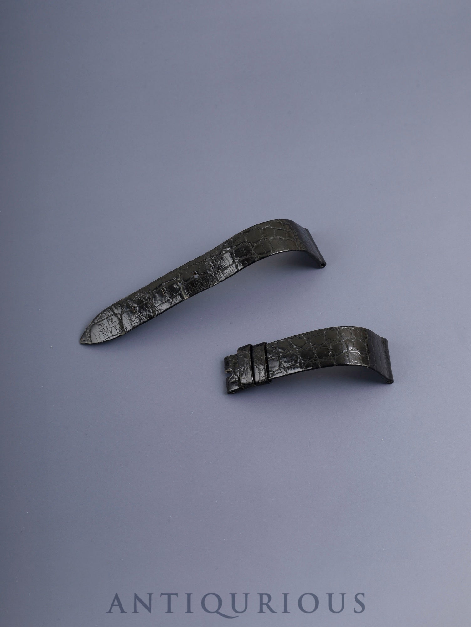 ロレックス チェリーニ 4112-9 手巻き Cal.1601 750WG 革 純正ピンバックル（750WG ）シルバーローマン文字盤 32mm 43番台（1975年） 箱 純正レザーベルト付き オーバーホール済み