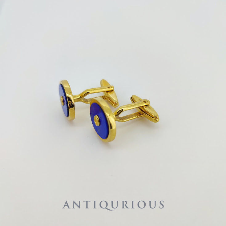 Dunhill cufflinks lapis lazuli