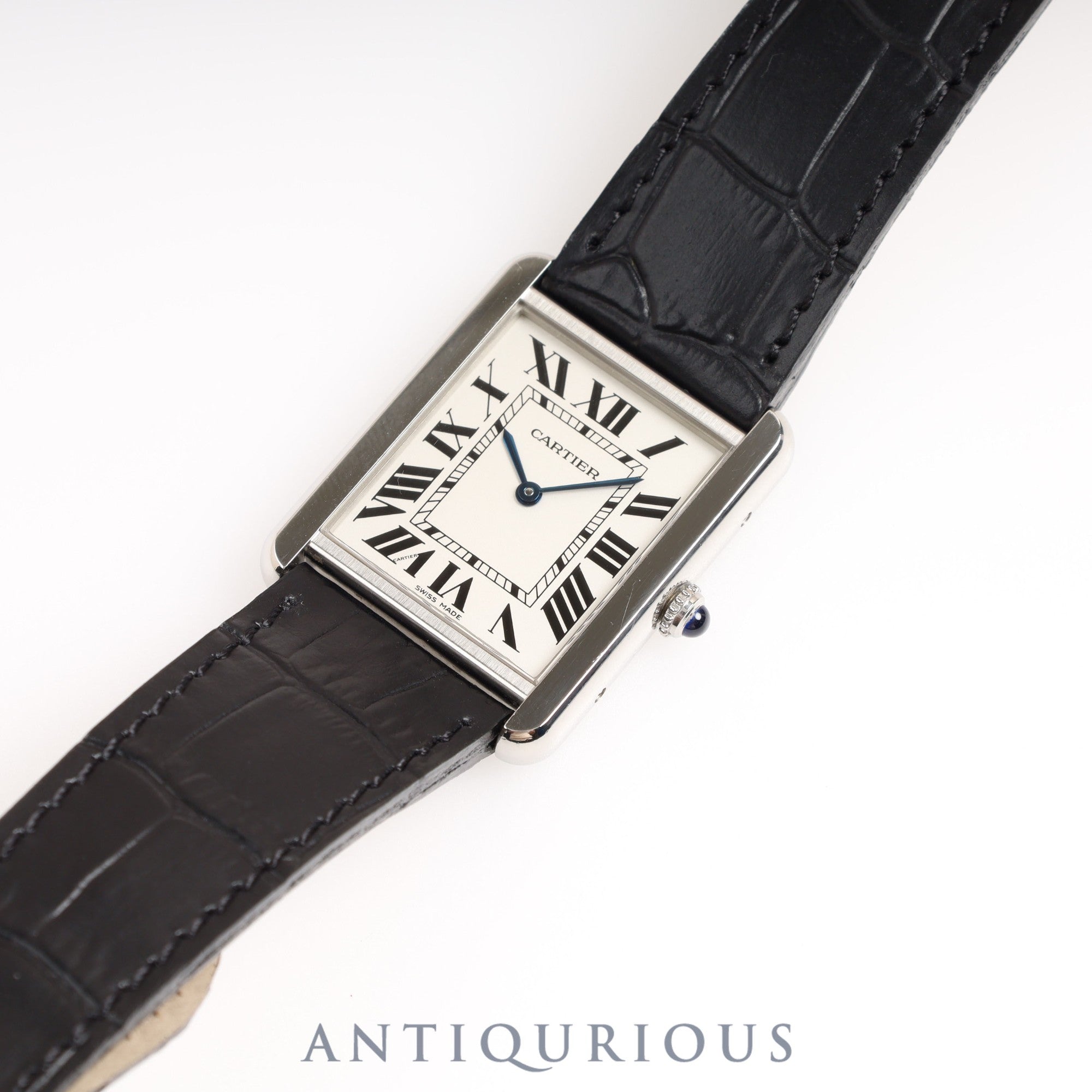 Cartier Tank Solo LM QZ Silver Dial