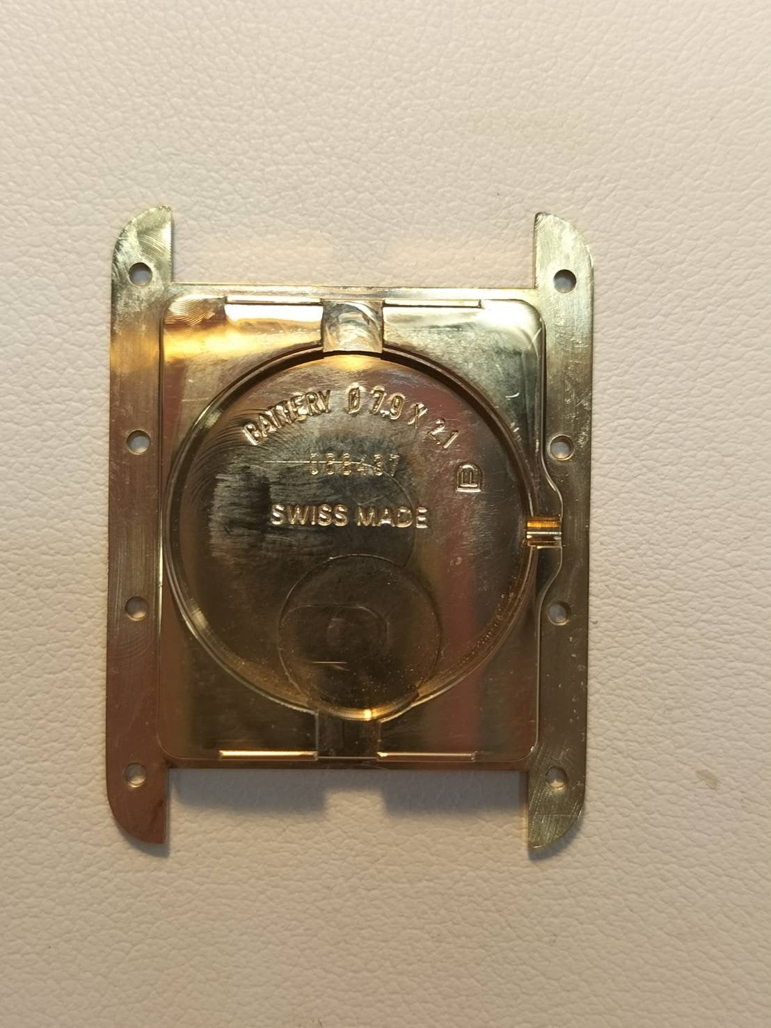 カルティエ マストタンク GM（XL） W1017454 / 2413 クォーツ Cal.687 SV925 革 純正Dバックル（GP） アイボリーローマン文字盤 箱 冊子 保証書 （2004年）オーバーホー済み