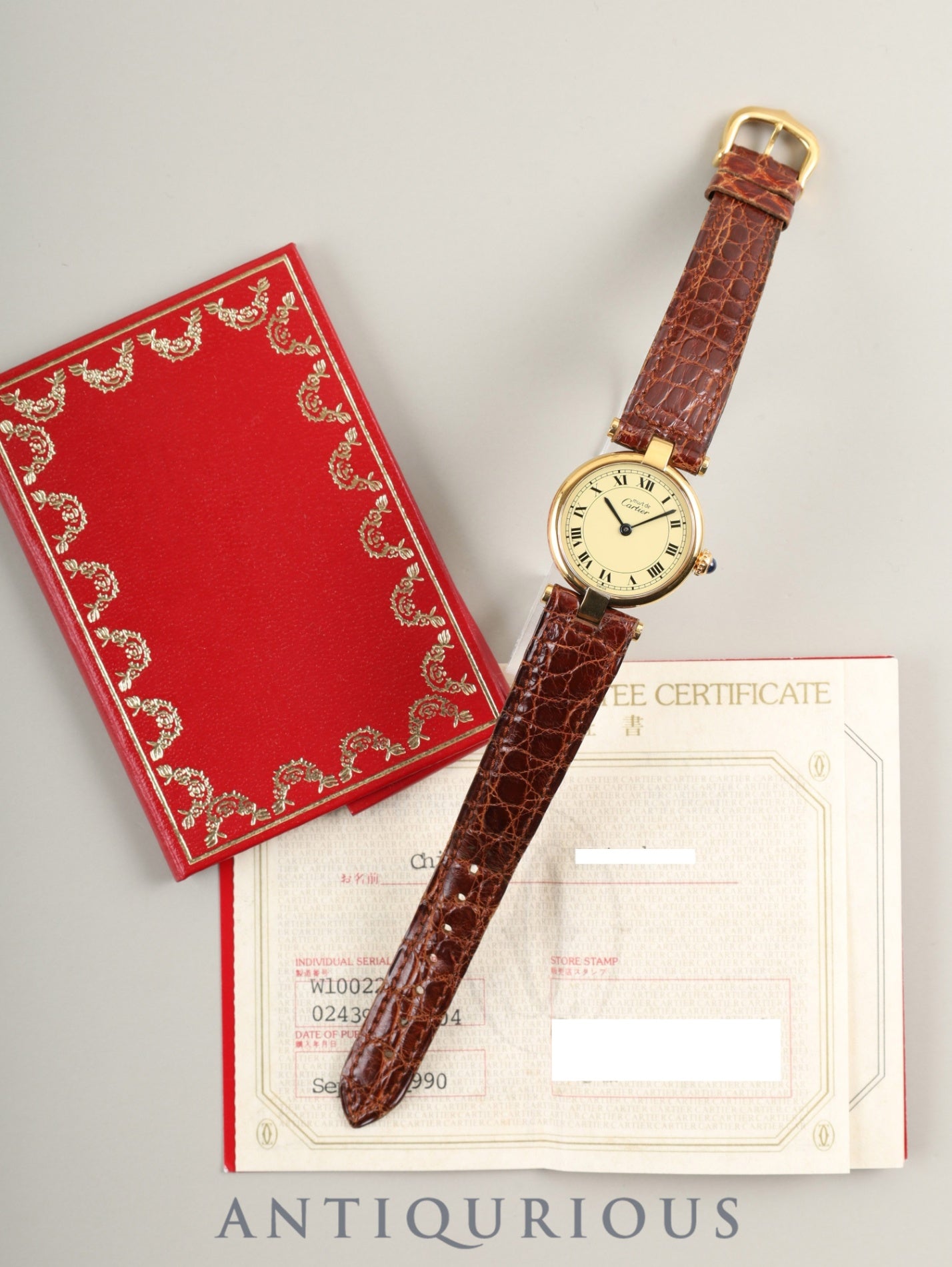 カルティエ ヴァンドームの腕時計（CARTIER） | 東京銀座の