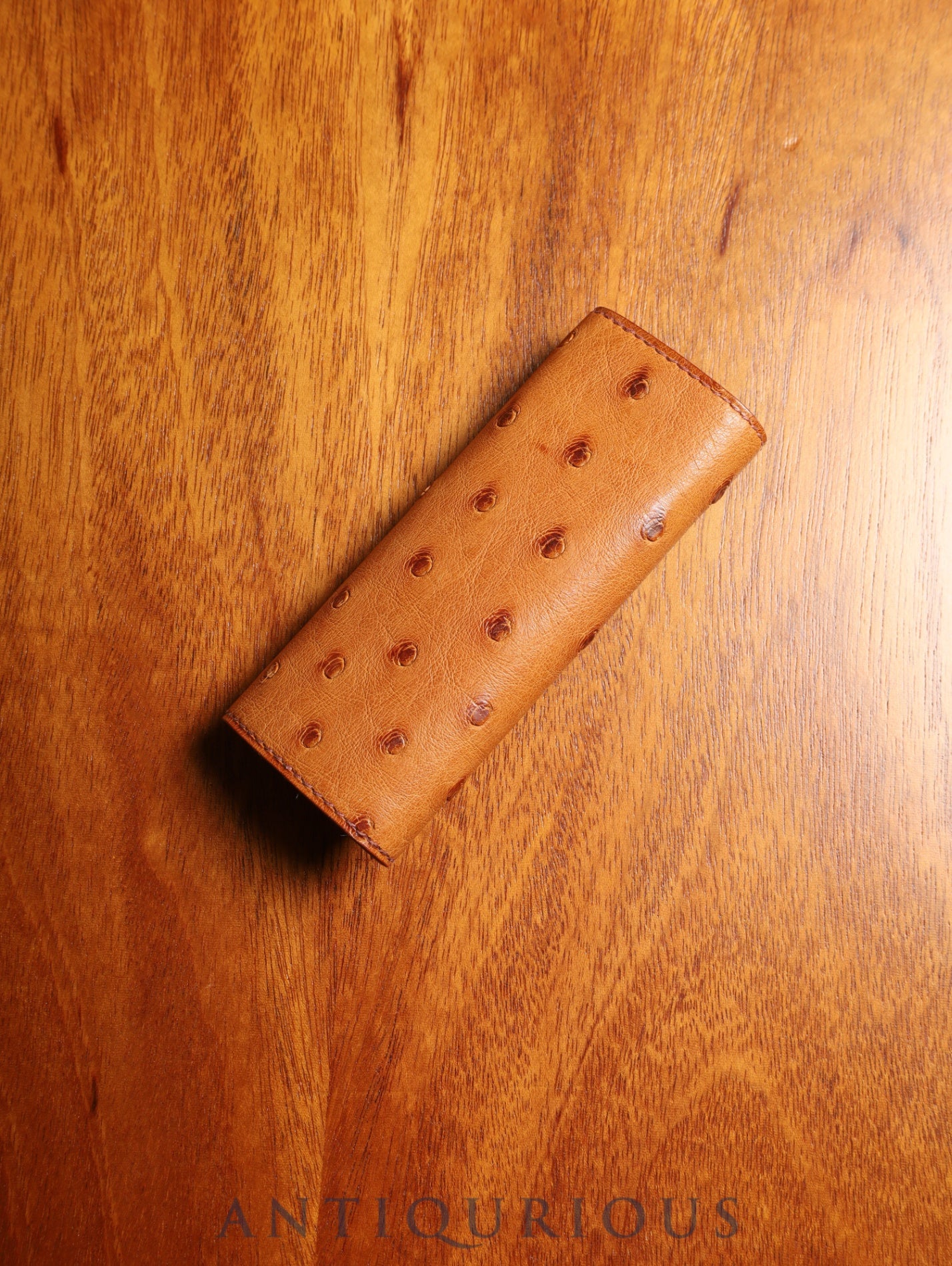 エルメス キーケース オーストリッチレザー （○Z刻印:1996年） GP 箱