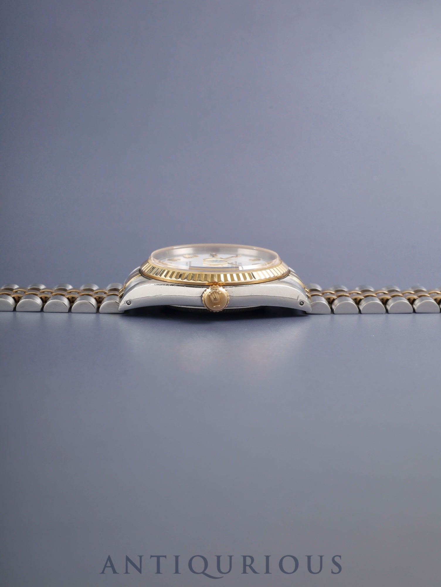 ロレックス デイトジャスト 16233 自動巻き Cal.3135 SS/YG SS/YG ホワイト 文字盤 X番台（1991年）外箱 保証書（1994年） オーバーホール済み