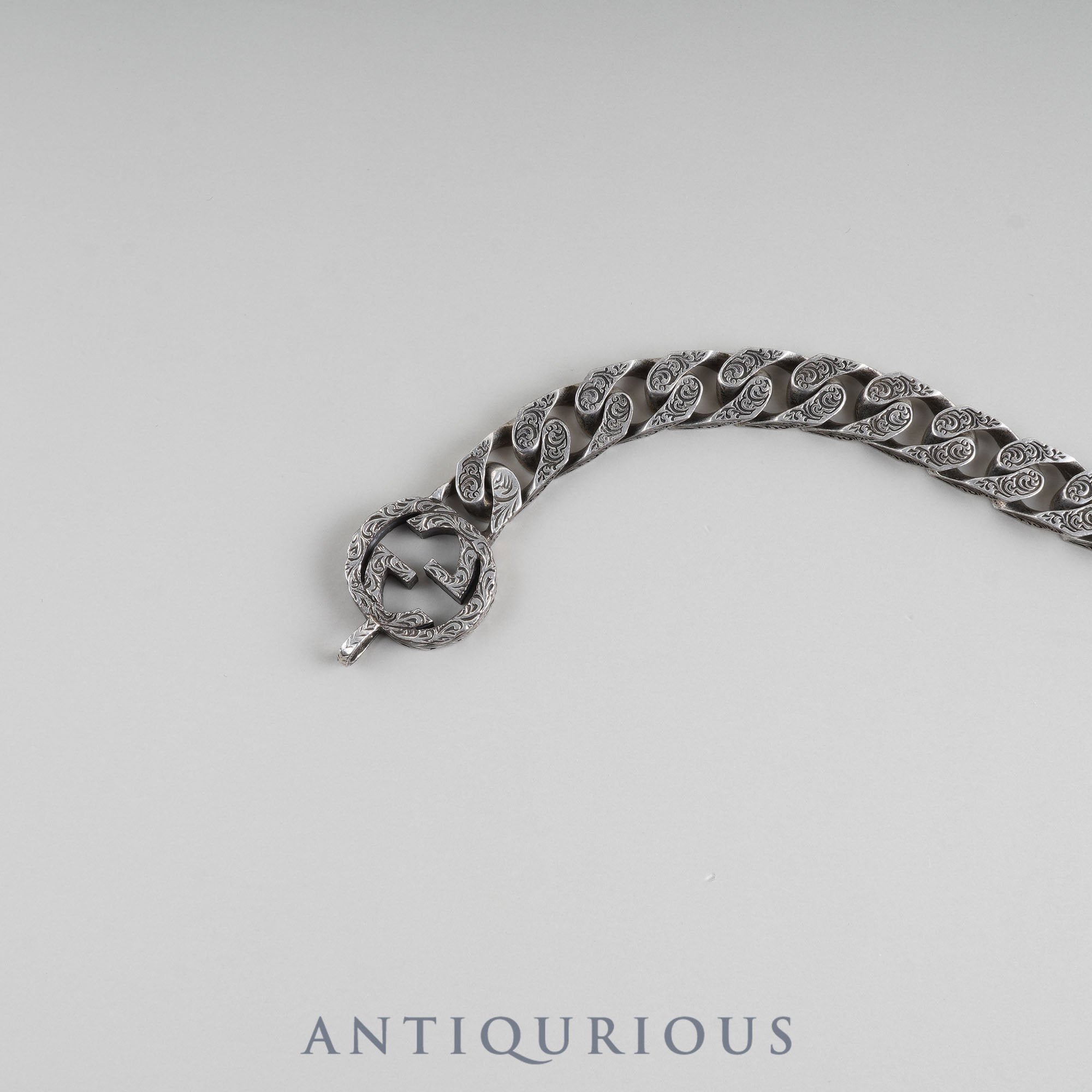 Gucci Bracelet Interlocking Chain SV925 Box