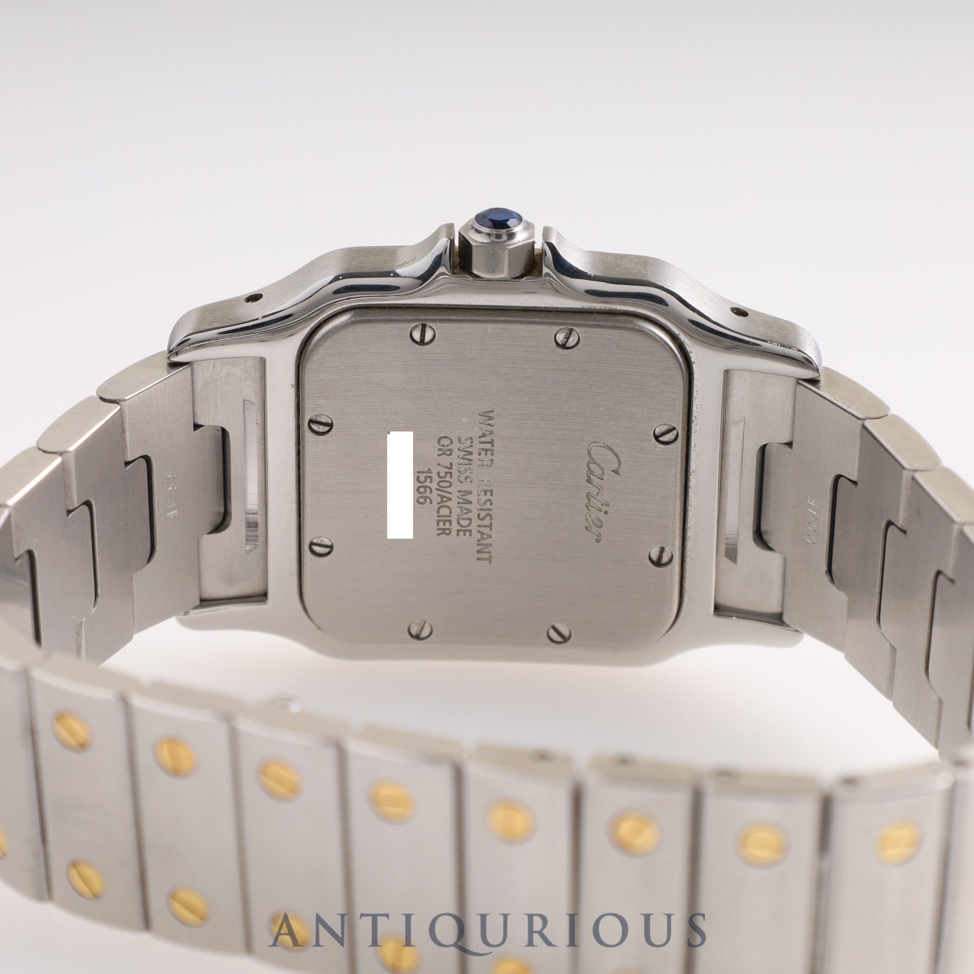 CARTIER SANTOS GALBEE LM W20011C4 Quartz SS/YG SS/YG White Dial Box