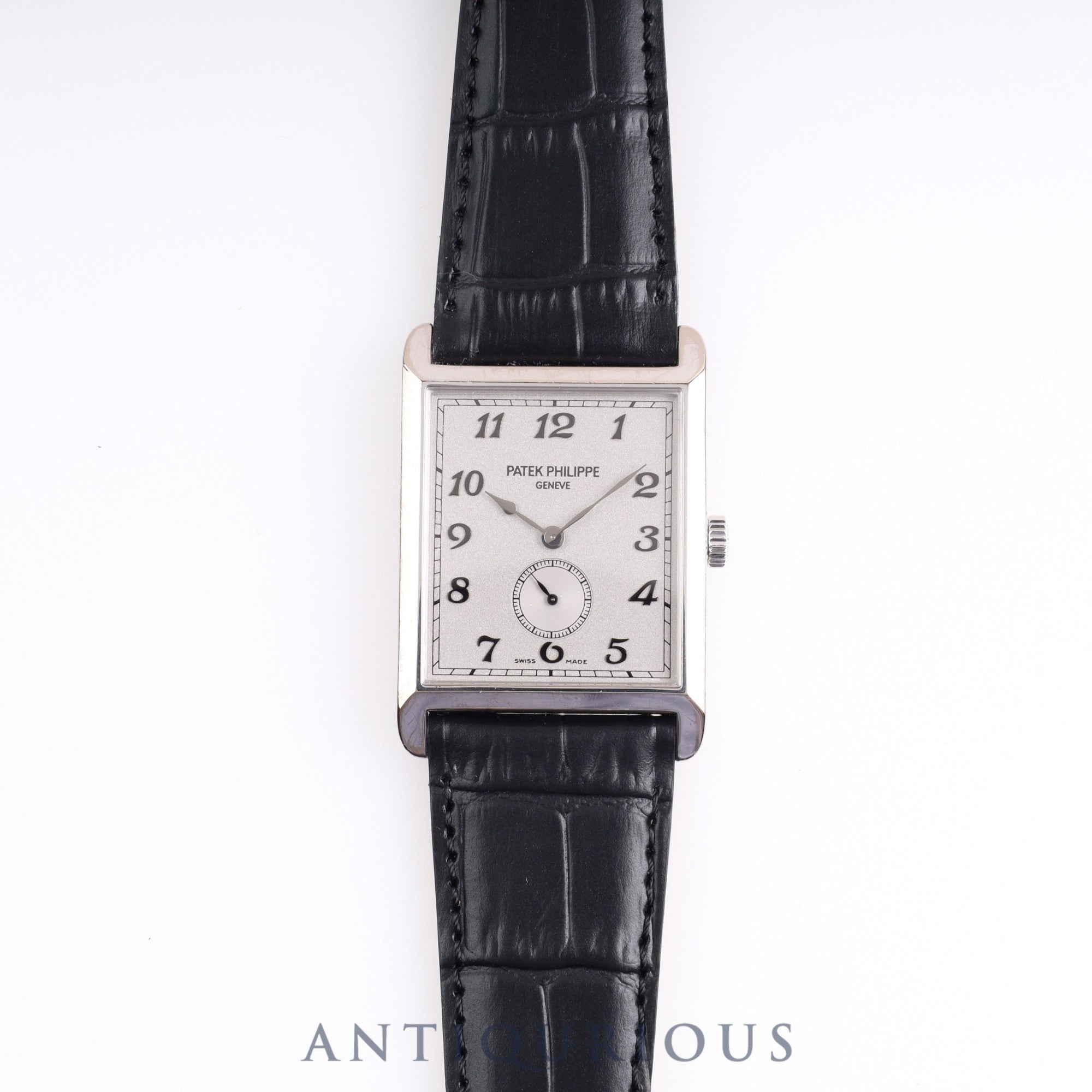 Patek Philippe Gondolo 5109G Manual winding Cal.215 WG Leather Genuine buckle (750) Silver dial