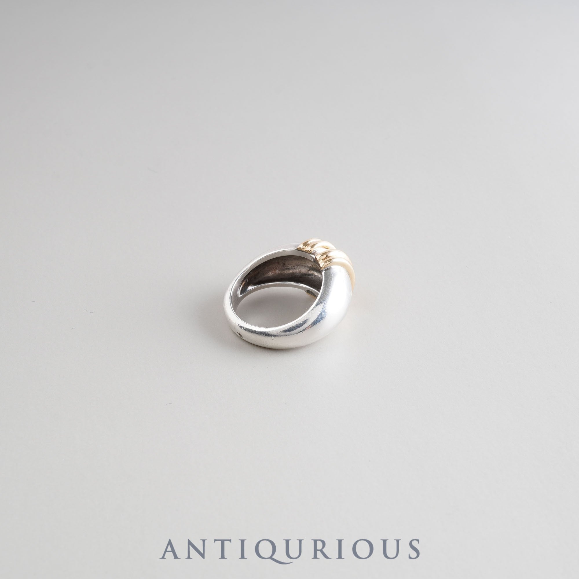 Hermes Ring Vintage #52 SV925/750 | 東京銀座のヴィンテージウォッチ専門店 - ANTIQURIOUS