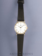 Rolex Cellini 5112 Manual Winding Cal.1602 750YG Leather Original Pin Buckle (750YG) White Roman Dial W-series (1994-1995) Overhauled