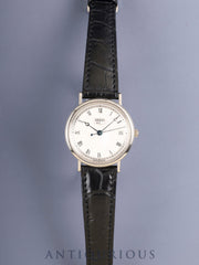 Breguet Classic Twin Barrel 5910BB.15.984 Automatic Caliber 591 750WG Genuine Leather Strap Genuine Buckle (750WG) Silver Dial Box Booklet Warranty (2002) Overhauled