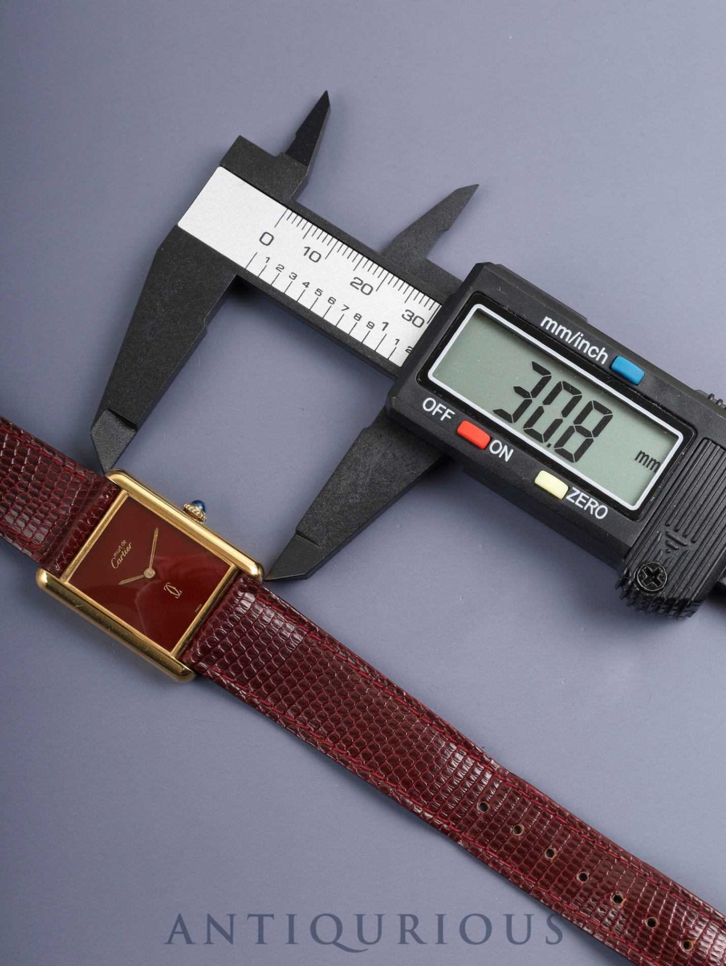 カルティエ マストタンク LM 手巻き Cal.78-1 純正革ベルト 純正尾錠