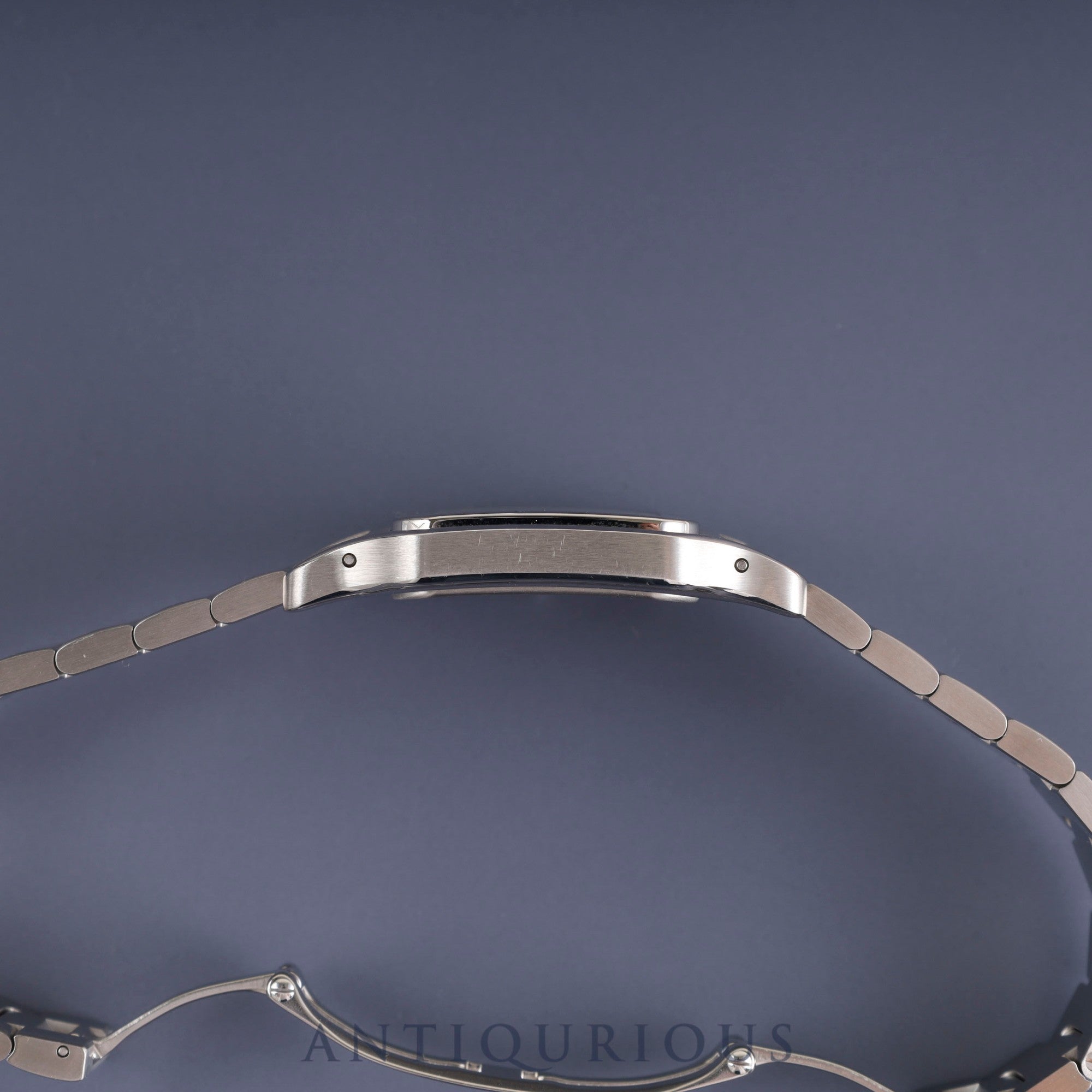 Cartier Santos Galbee LM W20018D6/1564 Quartz Cal.687 SS SS White Roman Dial Overhauled