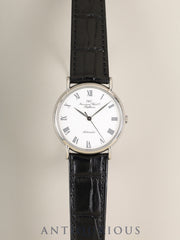 IWC Portofino IW351334 Automatic Cal.C37521 SS Leather, original pin buckle (SS), white Roman numeral dial (SWISS marking), includes original leather strap, overhauled.